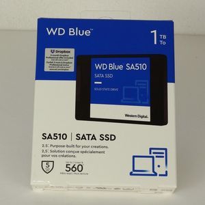 Western Digital 1TB WD Blue SA510 SATA Internal Solid State Drive SSD